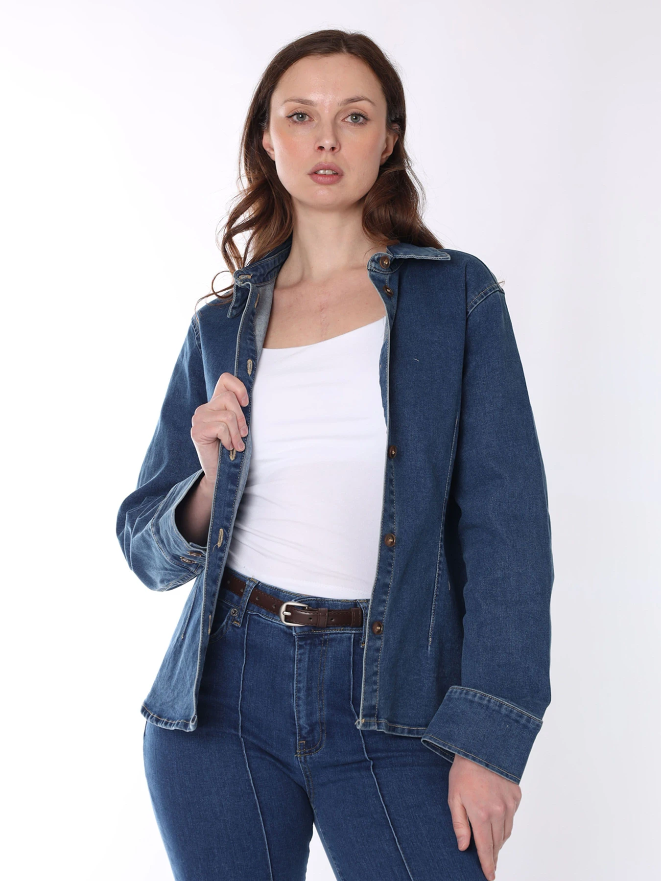 Рубашки YUKI модель ЦБ-00292063 Рубашки YUKI модель ЦБ-00292063 Фото