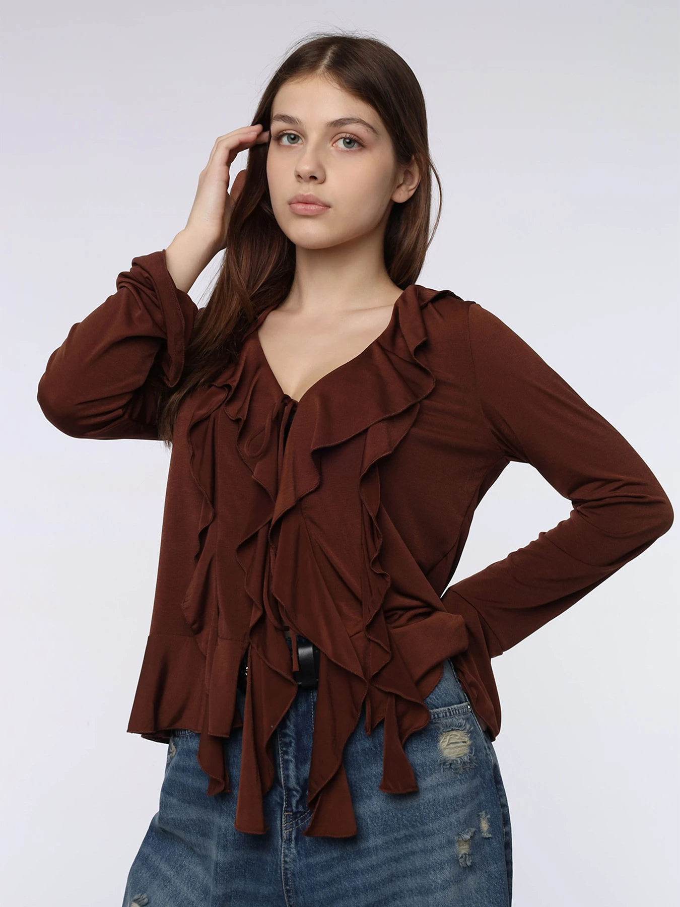 Рубашки YUKI модель ЦБ-00292175 Рубашки YUKI модель ЦБ-00292175 Фото