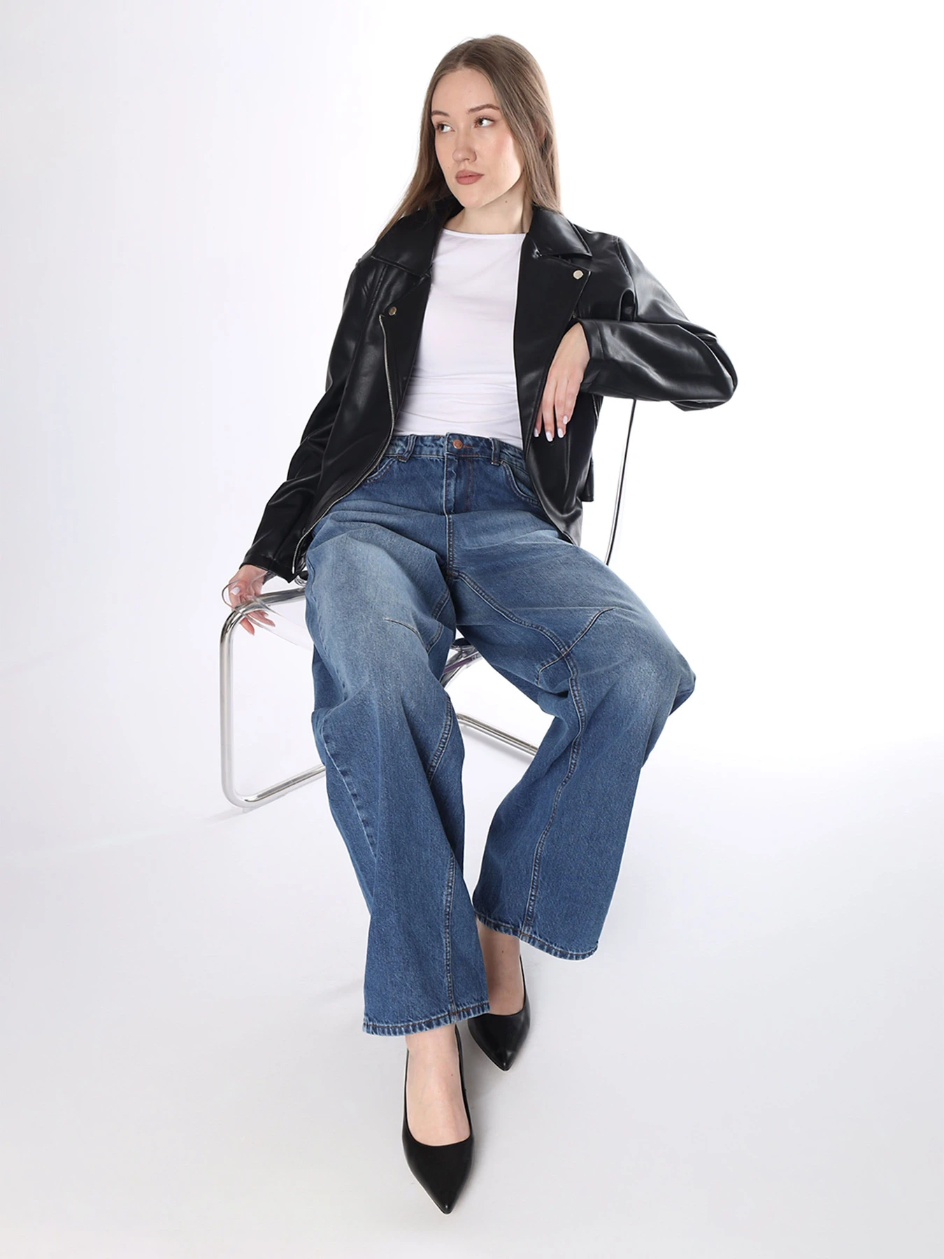 Джинсы YUKI модель ЦБ-00292212 Джинсы YUKI модель ЦБ-00292212 Фото
