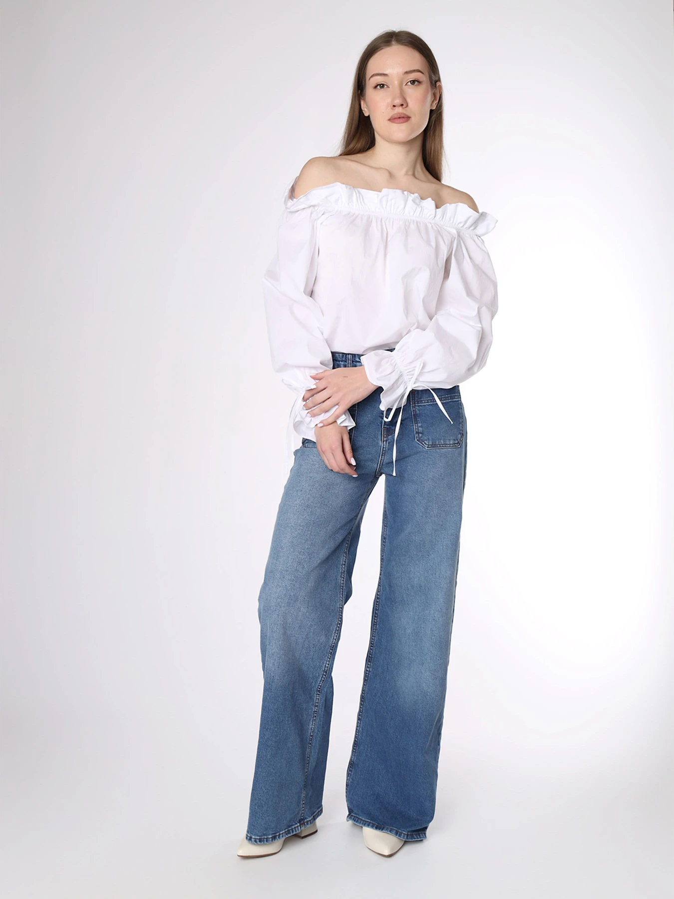 Джинси YUKI модель ЦБ-00292213 Джинси YUKI модель ЦБ-00292213 Фото