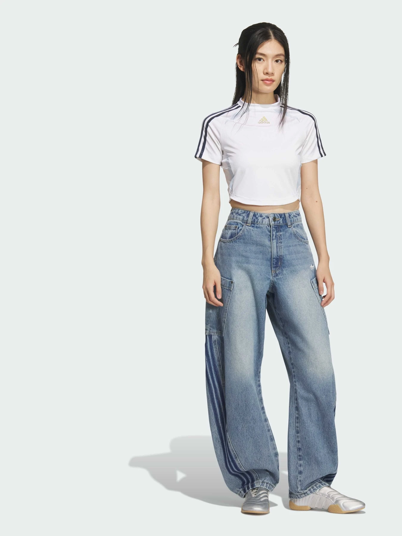 Джинсы Adidas модель KR2628 Джинсы Adidas модель KR2628 Фото