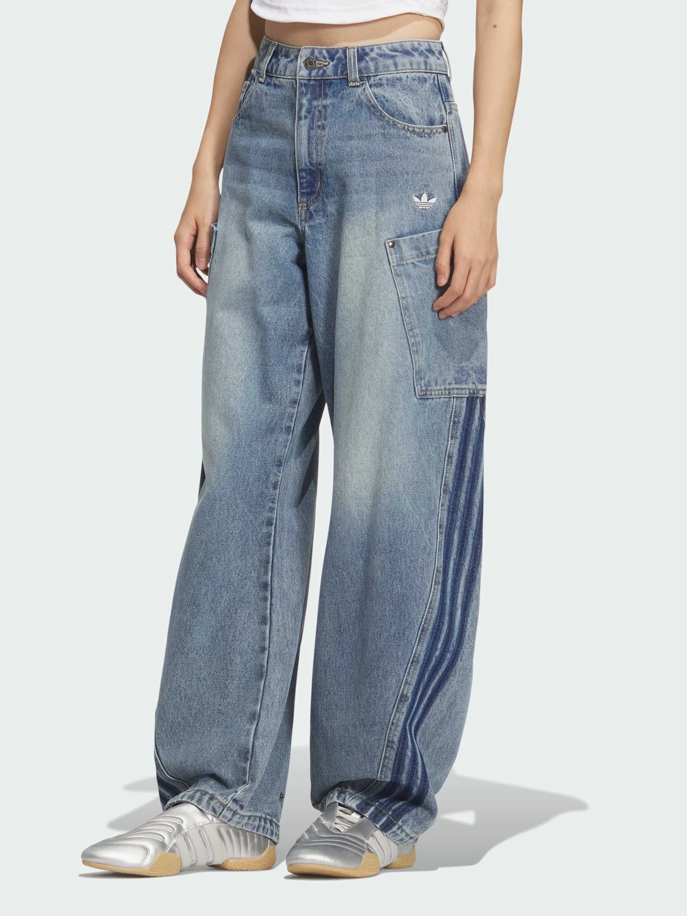 Джинсы Adidas модель KR2628 Джинсы Adidas модель KR2628 Фото