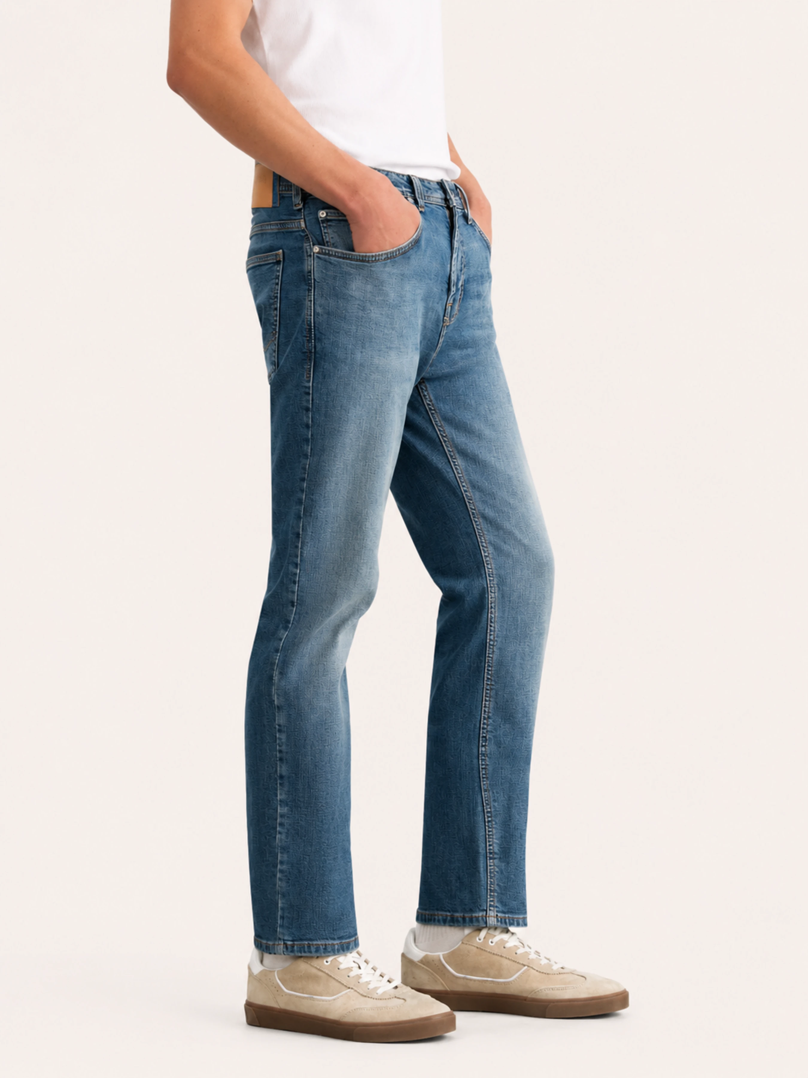 Бавовняні Чоловічі Прямі джинси LTB Jeans фото 3