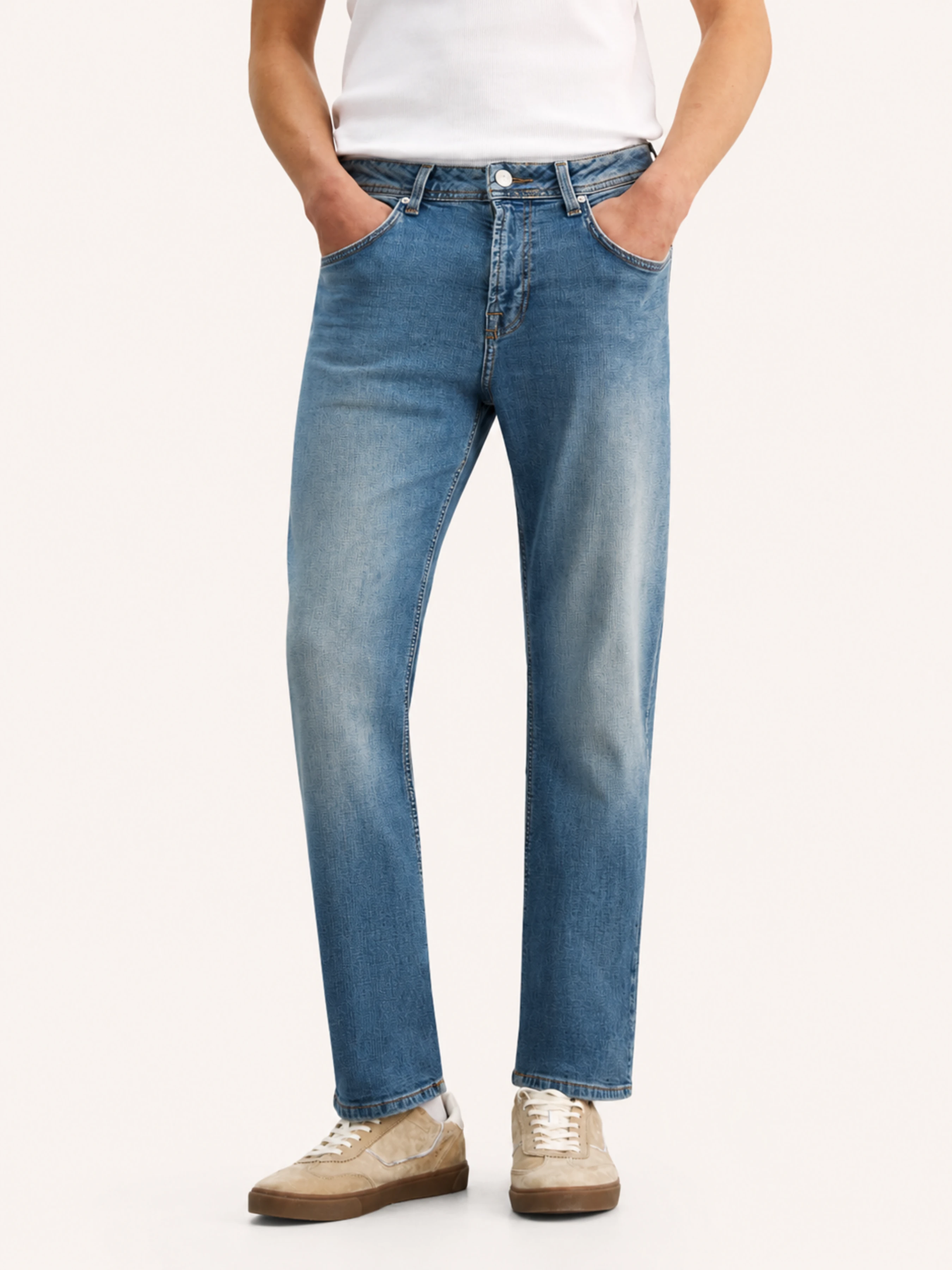 Бавовняні Чоловічі Прямі джинси LTB Jeans