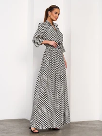 Сукні ISSA Plus модель 15749_мультиколор Фото