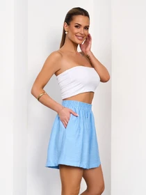 Шорти ISSA Plus модель 15755_голубой Фото