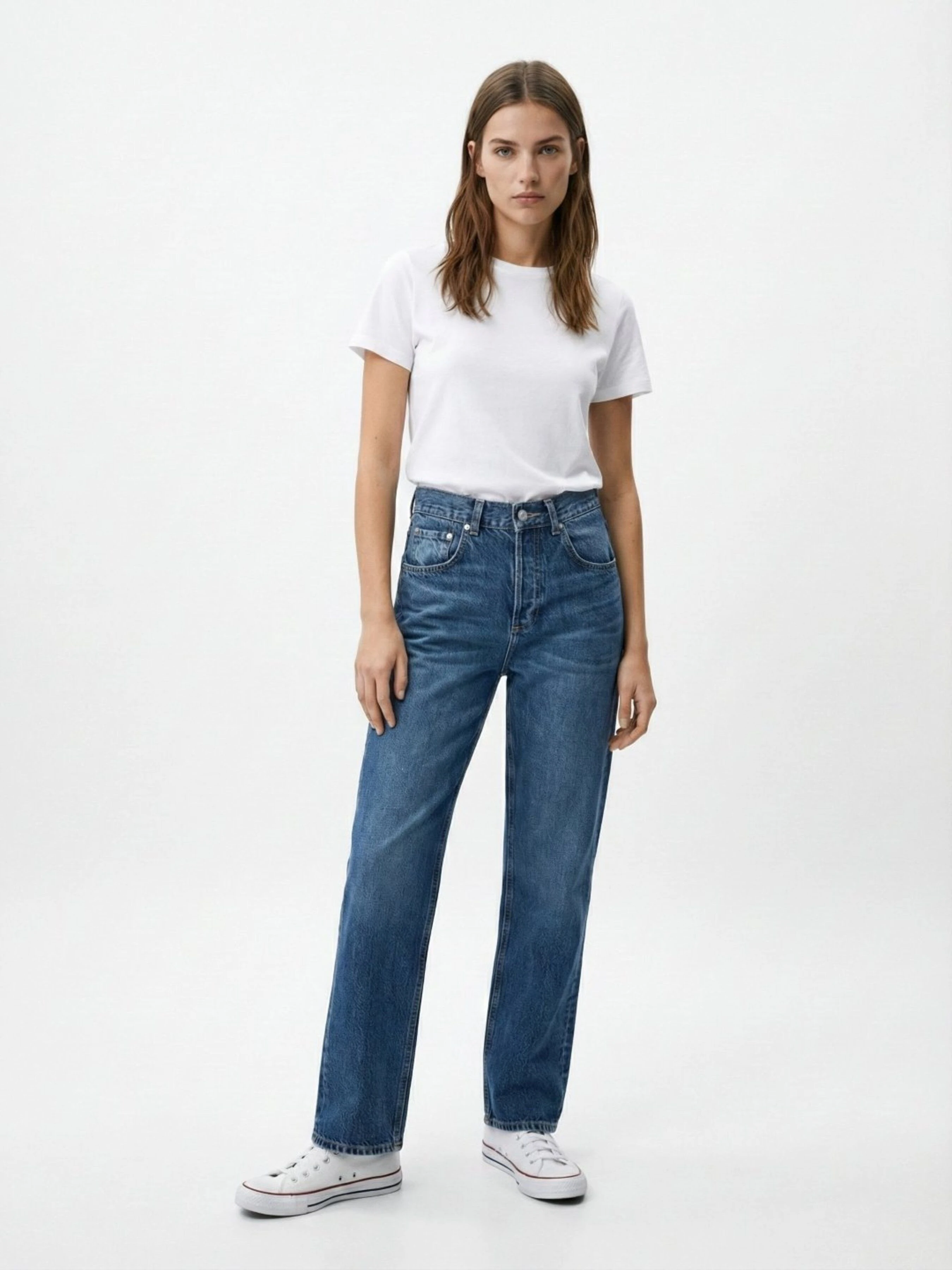 Бавовняні Жіночі Прямі джинси LTB Jeans