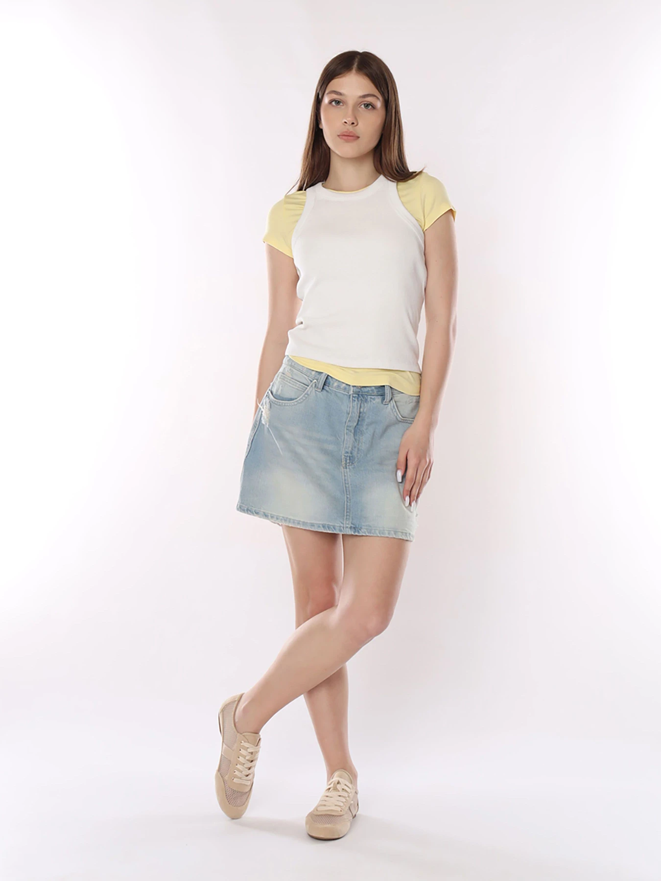 Юбки YUKI модель ЦБ-00292462 Юбки YUKI модель ЦБ-00292462 Фото