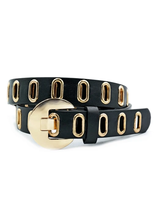 Weatro Ремінь колір чорний фото 3