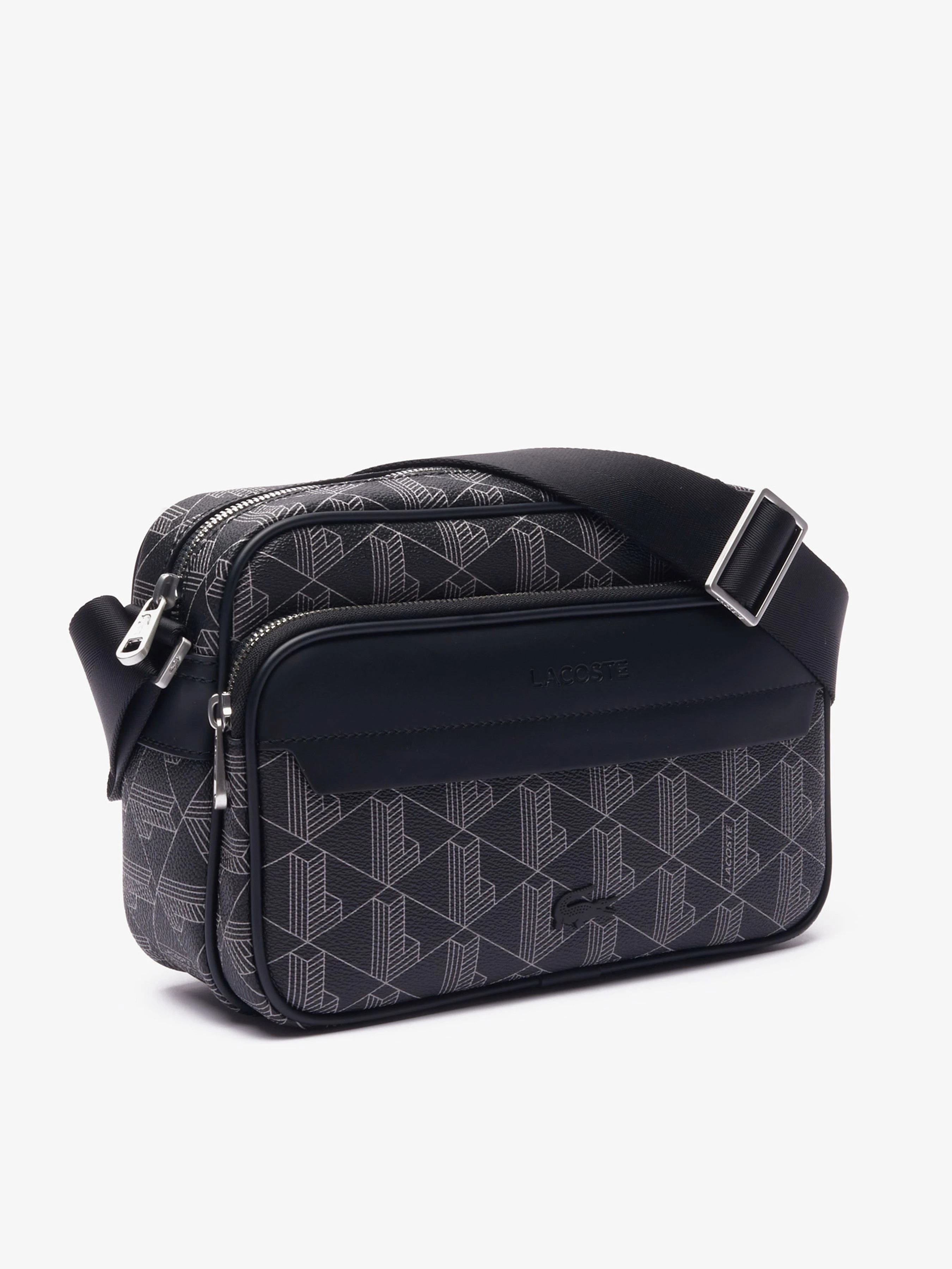 Lacoste Крос-боді колір чорний фото 2