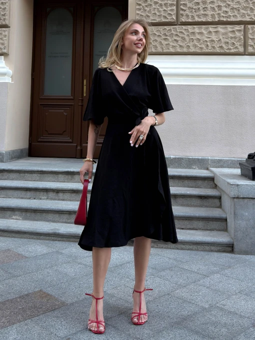 Жіноча Сукня міді Jadone Fashion фото 3