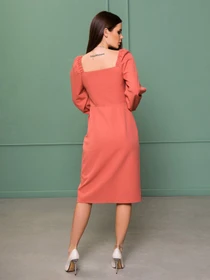 Сукні ISSA Plus модель SA-377_terracotta Фото