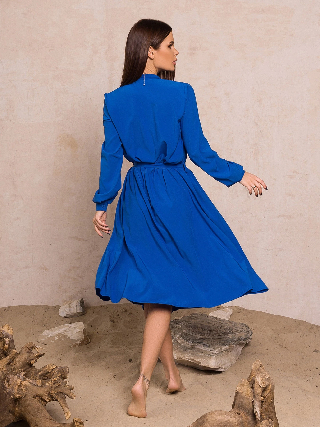 Сукні ISSA Plus модель 13132_blue Фото