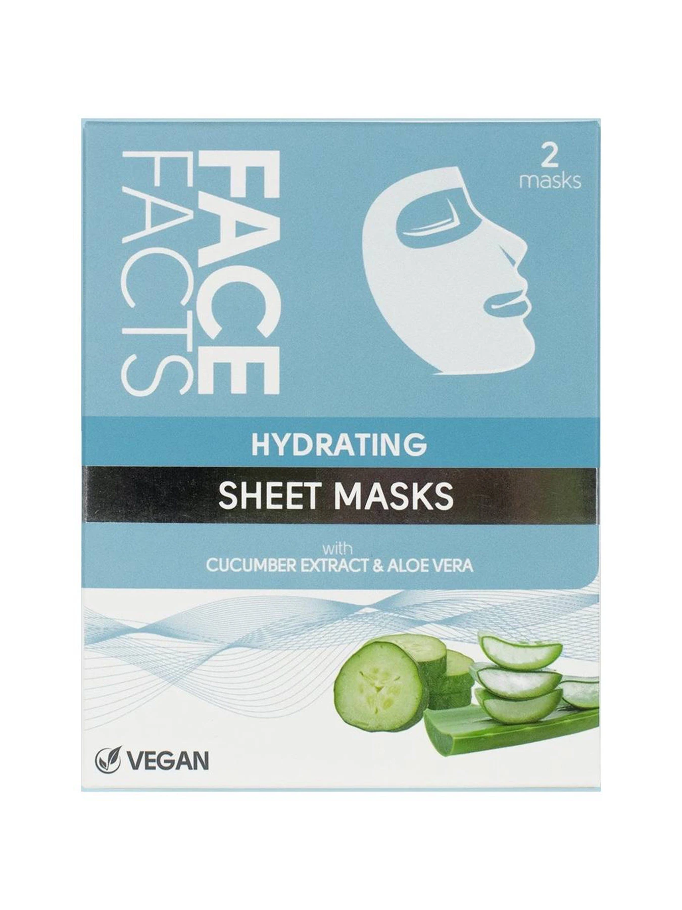 Маска тканевая для лица Face Facts Hydrating 0.25 г х 2 шт Face Facts модель 5031413914344 Маска тканевая для лица Face Facts Hydrating 0.25 г х 2 шт Face Facts модель 5031413914344 Фото