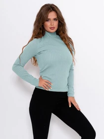 Свитры и кардиганы ISSA Plus модель 10395_mint Фото