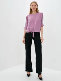Сорочки ISSA Plus модель SA-39_lilac Фото