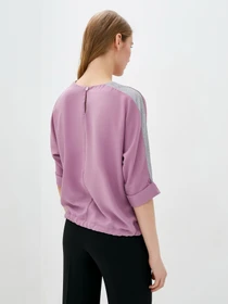 Сорочки ISSA Plus модель SA-39_lilac Фото