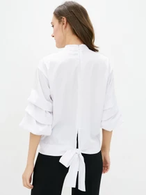 Сорочки ISSA Plus модель SA-21_white Фото