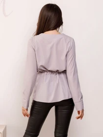 Сорочки ISSA Plus модель SA-166_grey Фото