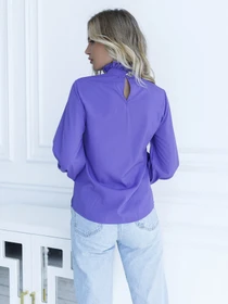 Сорочки ISSA Plus модель SA-10_purple Фото