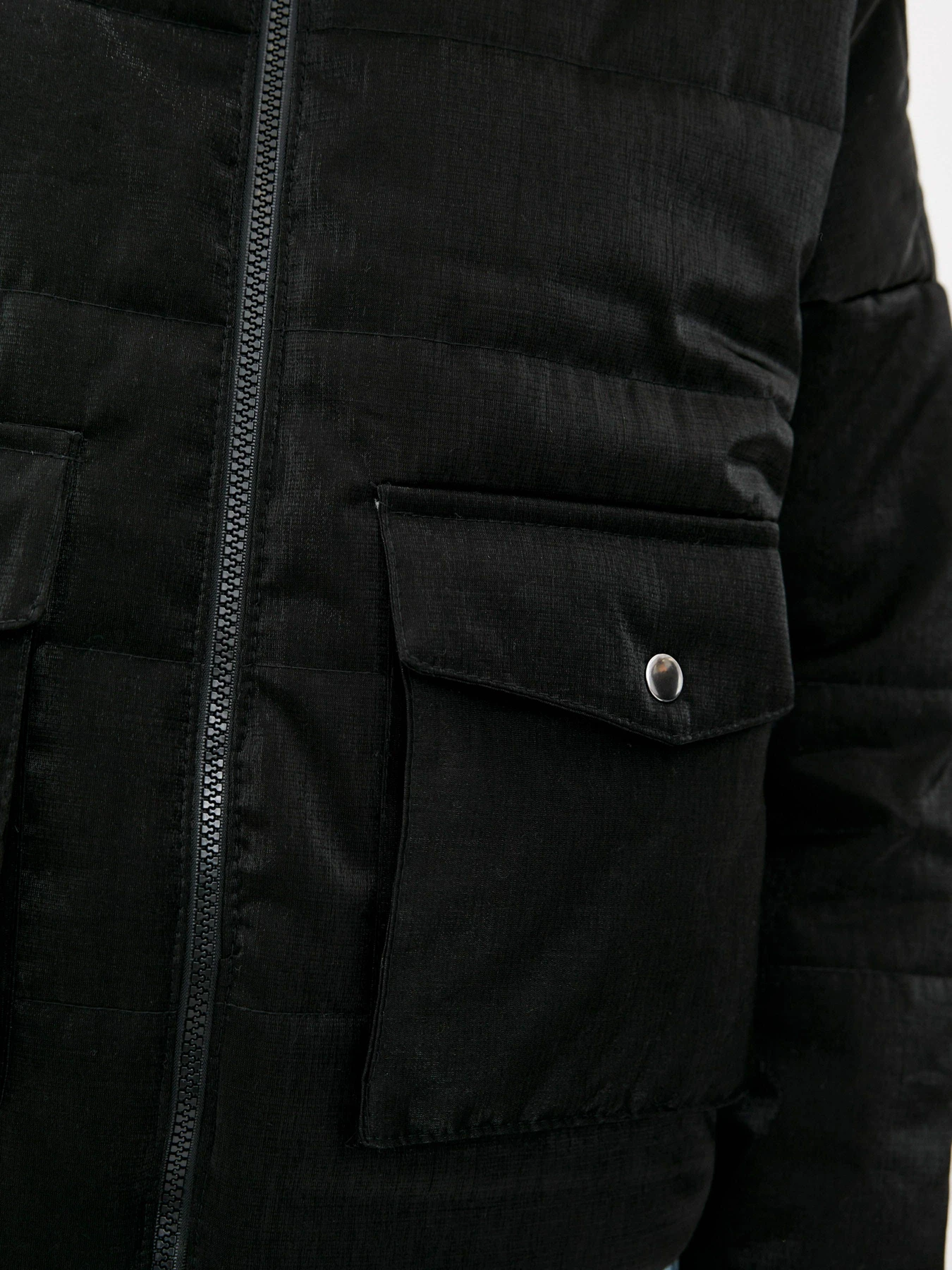 Куртки та дублянки ISSA Plus модель SA-309_black Фото