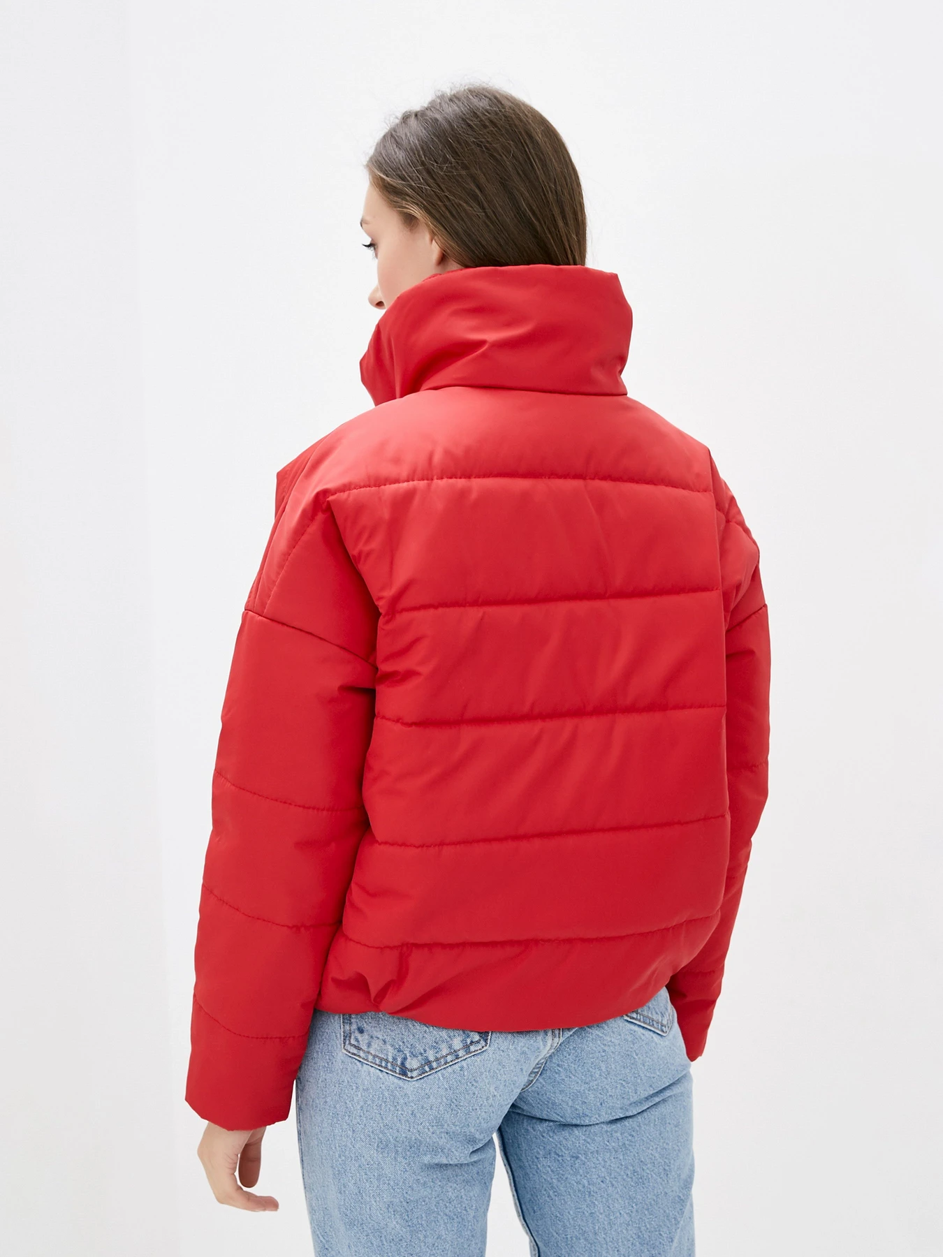 Куртки та дублянки ISSA Plus модель SA-309_red Куртки та дублянки ISSA Plus модель SA-309_red Фото