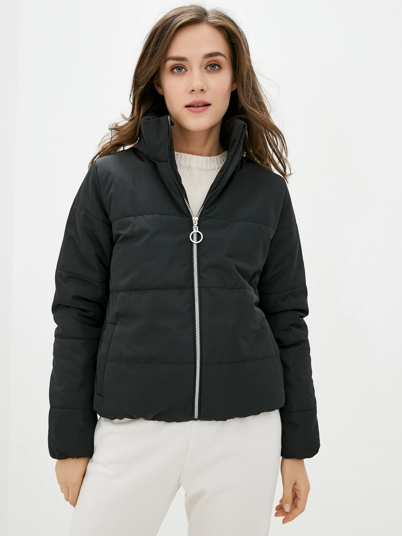 Куртки та дублянки ISSA Plus модель SA-308_black Фото