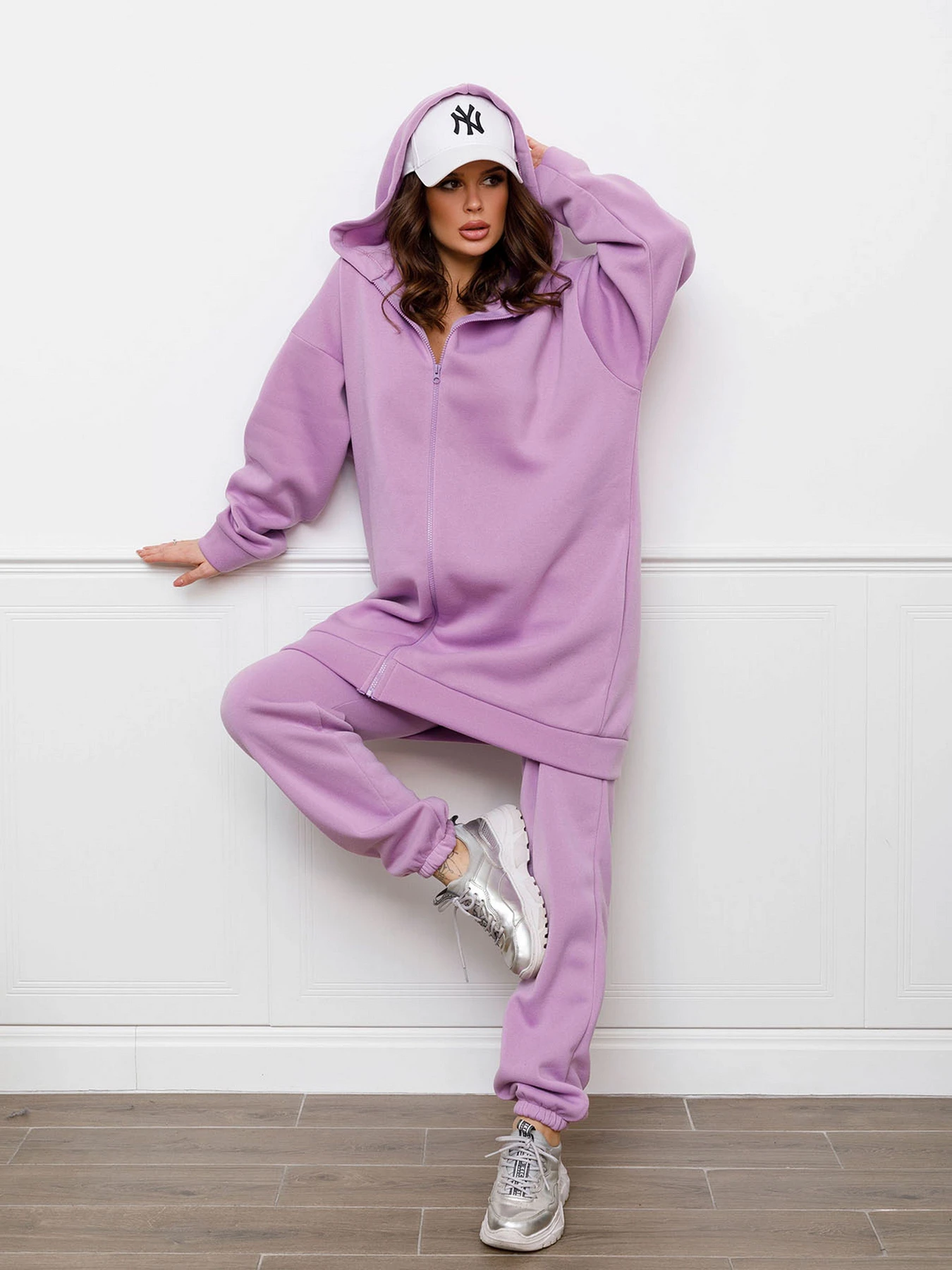 Костюмы ISSA Plus модель 12298_lilac Фото