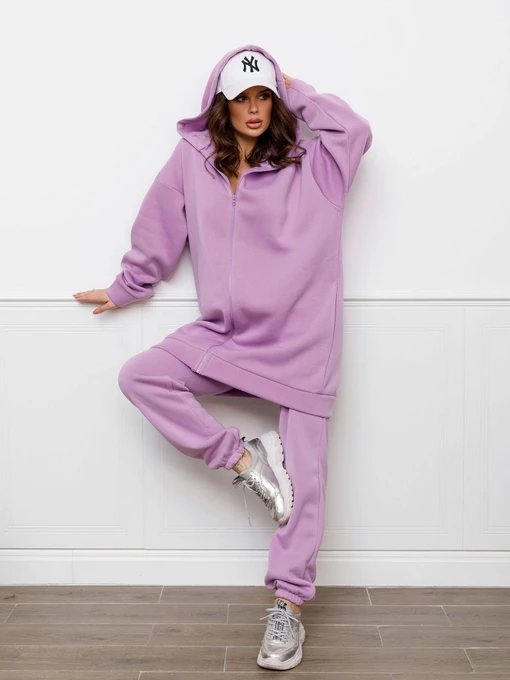 Костюмы ISSA Plus модель 12298_lilac Фото