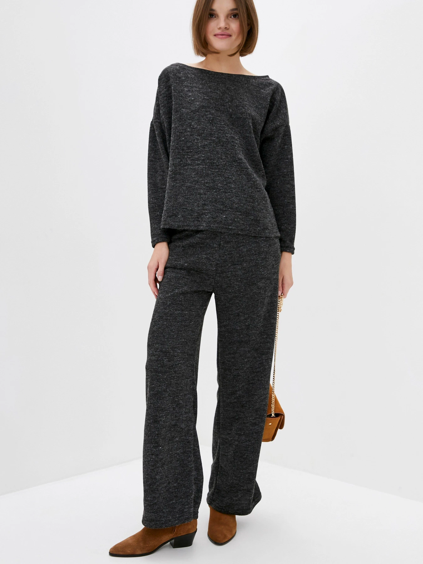 Костюмы ISSA Plus модель 12163_black Костюмы ISSA Plus модель 12163_black Фото