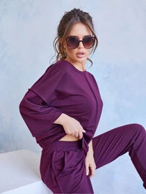 Костюмы ISSA Plus модель 11970_бордовый Фото
