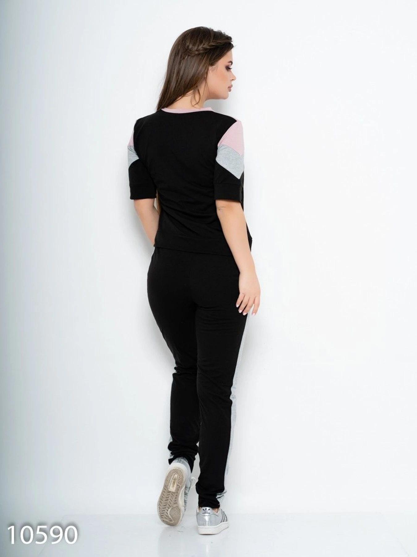 Костюмы ISSA Plus модель 10590_black Костюмы ISSA Plus модель 10590_black Фото