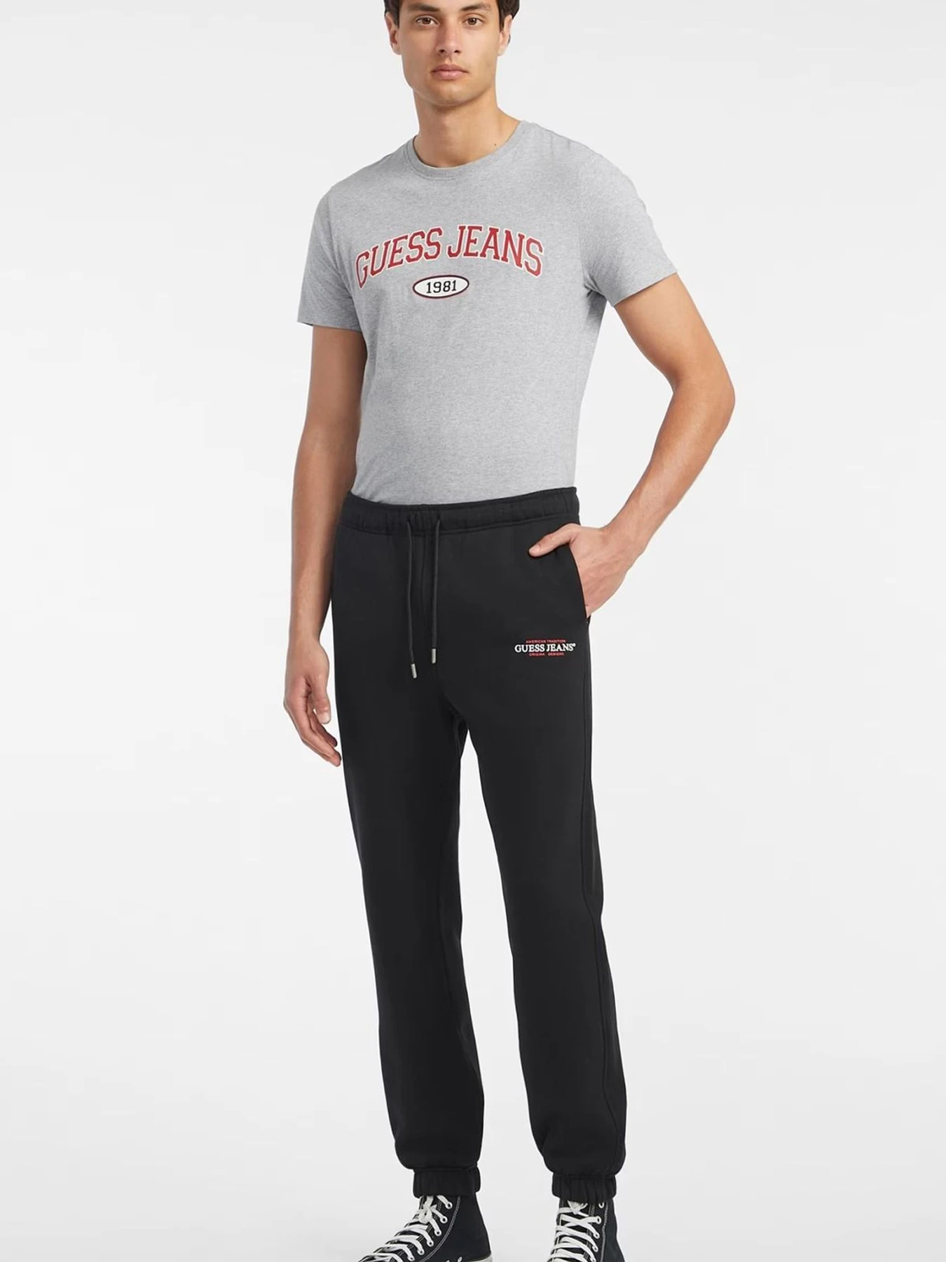 Штани Guess Jeans модель M4YB18.K9V31;JBLK Штани Guess Jeans модель M4YB18.K9V31;JBLK Фото