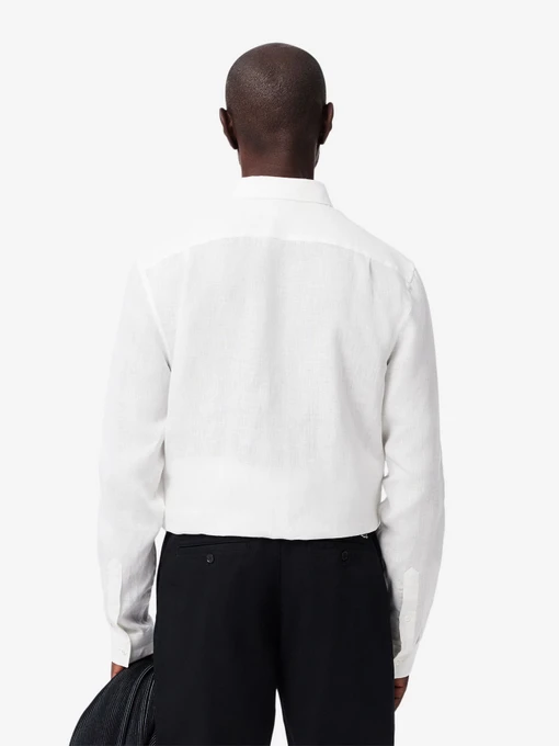 Лляна Чоловіча Сорочка повсякденна Lacoste фото 3