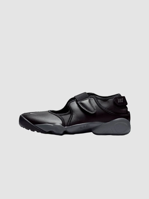 Жіночі Кросівки повсякденні NIKE Air Rift Black Iron Gray фото 2