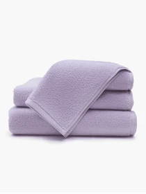Полотенце из натурального хлопка "Теплые дюны" лавандовое MBM HOME модель BT-19 LIGHT PURPLE Фото