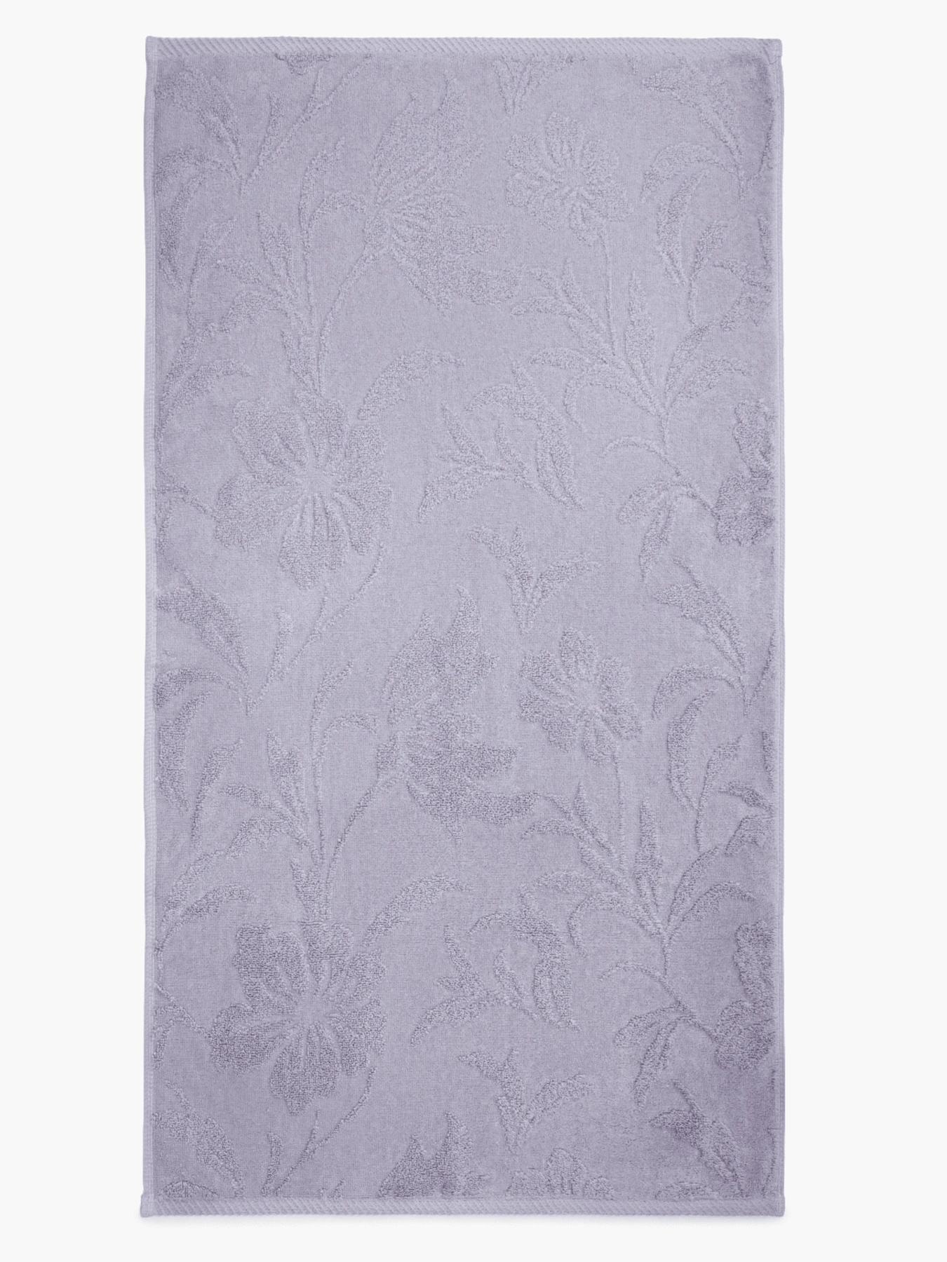 Полотенце из натурального хлопка "Иней" серое MBM HOME модель BT-20 GRAY Фото