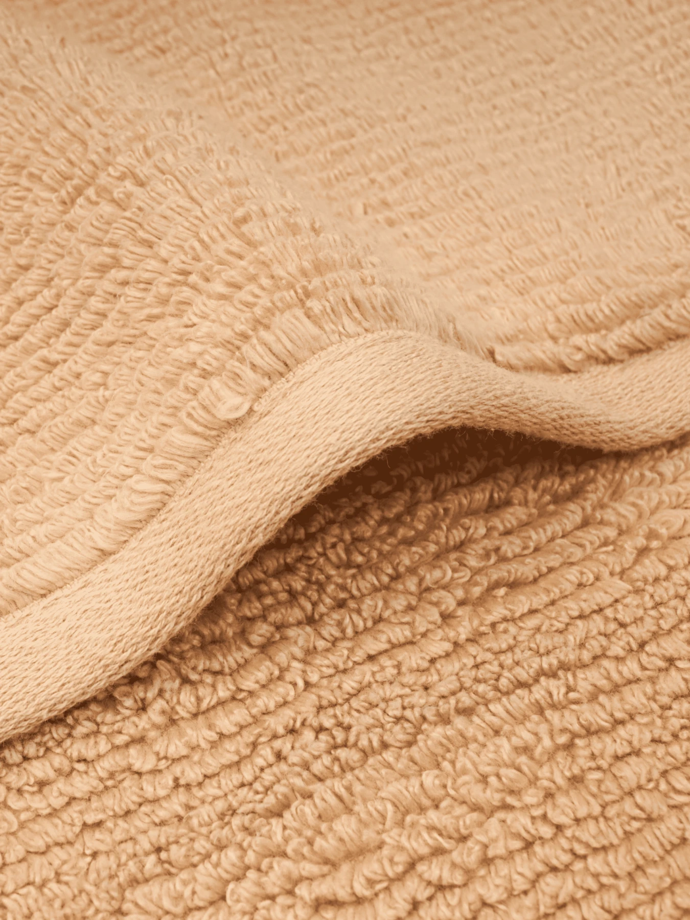 Полотенце из натурального хлопка "Шепот" бежевое MBM HOME модель BT-21 LIGHT BEIGE Фото