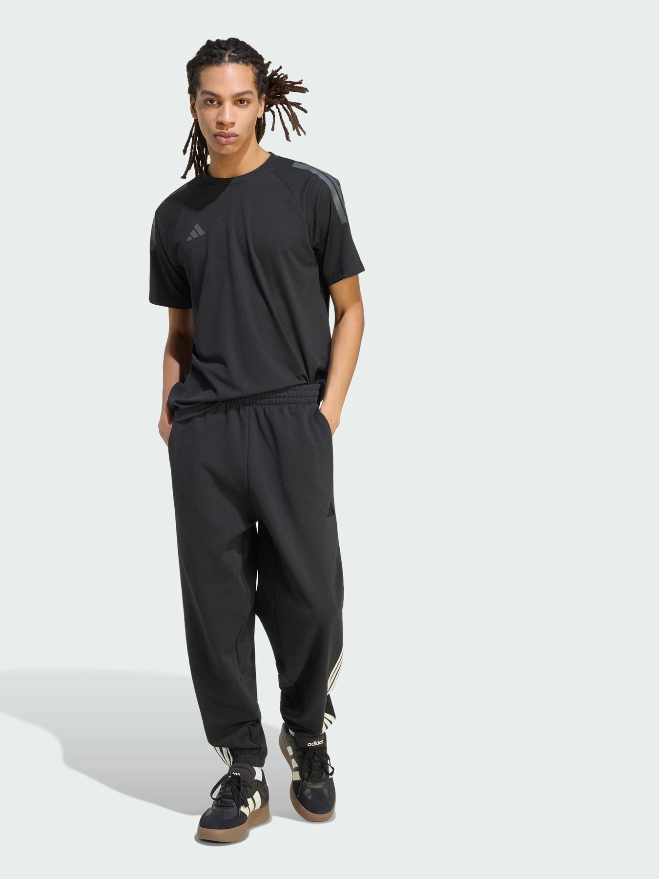 Штани Adidas 3 Stripes модель KW2359 Штани Adidas 3 Stripes модель KW2359 Фото