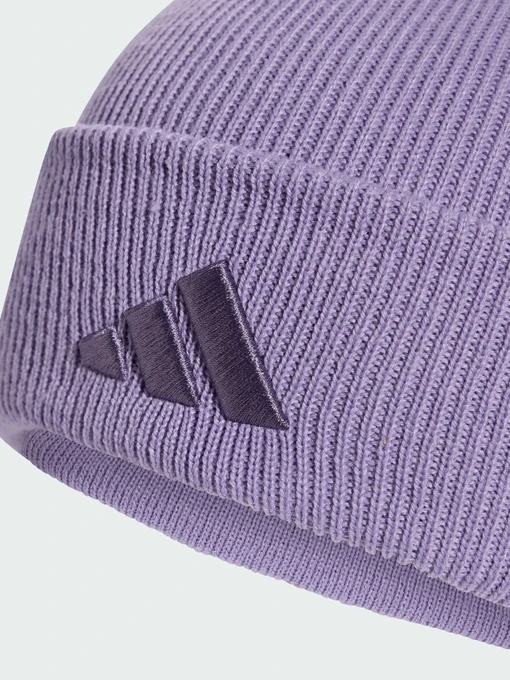 adidas Шапка колір фіолетовий фото 3