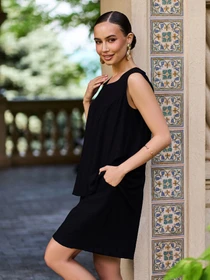 Костюмы ISSA Plus модель 15777_черный Фото