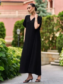 Платья ISSA Plus модель 15780_черный Фото