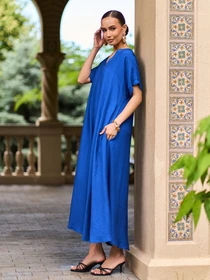 Платья ISSA Plus модель 15780_электрик Фото