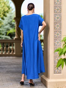 Платья ISSA Plus модель 15780_электрик Фото