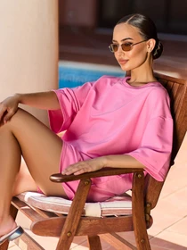 Костюми ISSA Plus модель 15786_розовый Фото