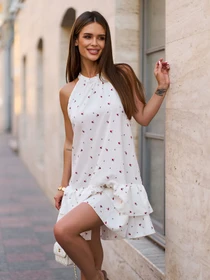 Платья ISSA Plus модель 15819_белый Фото