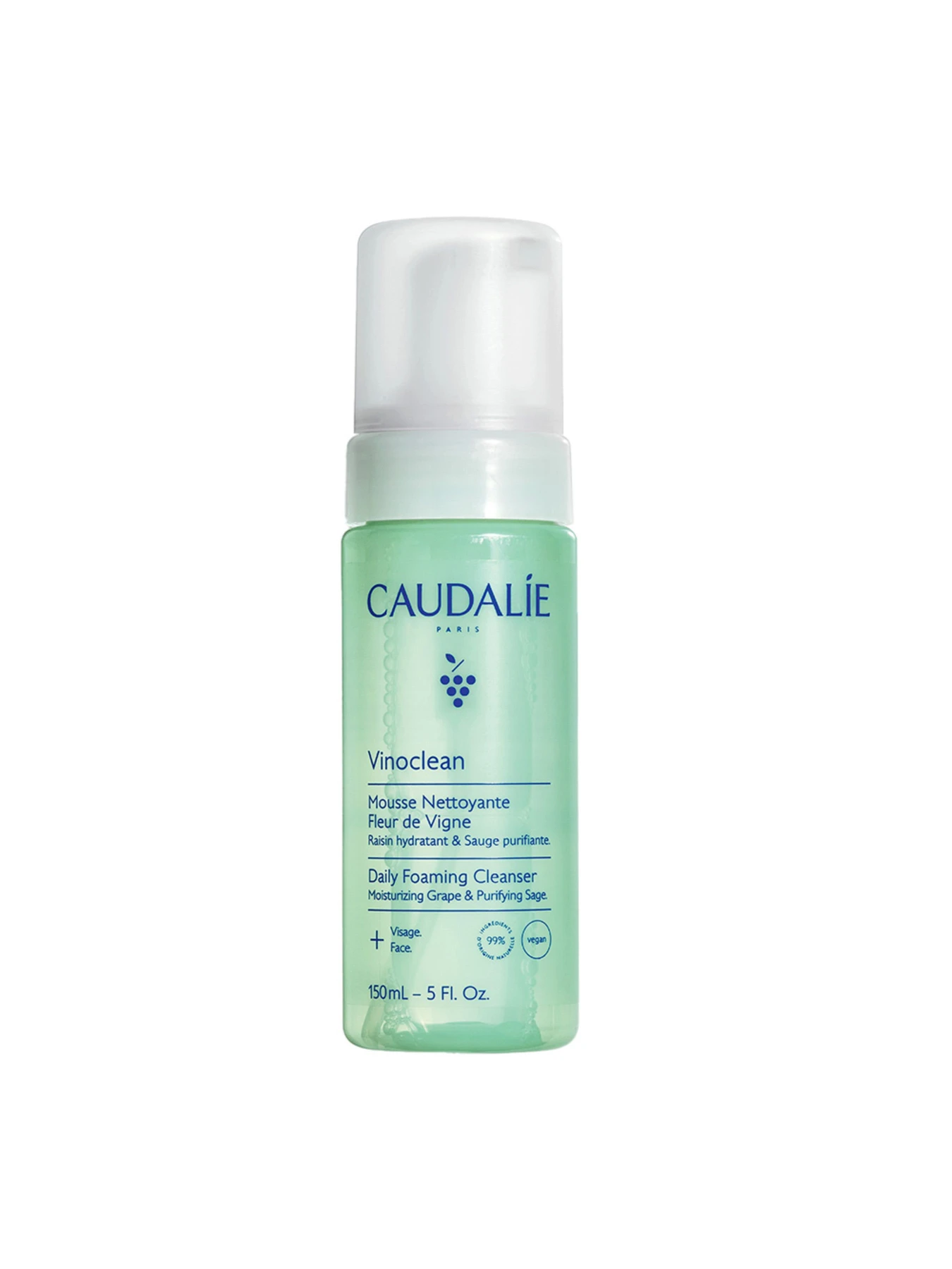 Vinoclean Ежедневная очистительная пена, 150 мл CAUDALIE модель 564 Фото