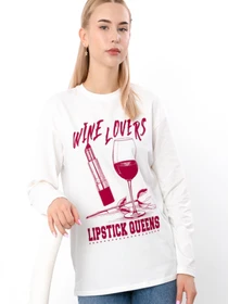 Светри та кардигани Носи своє модель 3423-036-33-molochnij-wine-lovers Фото