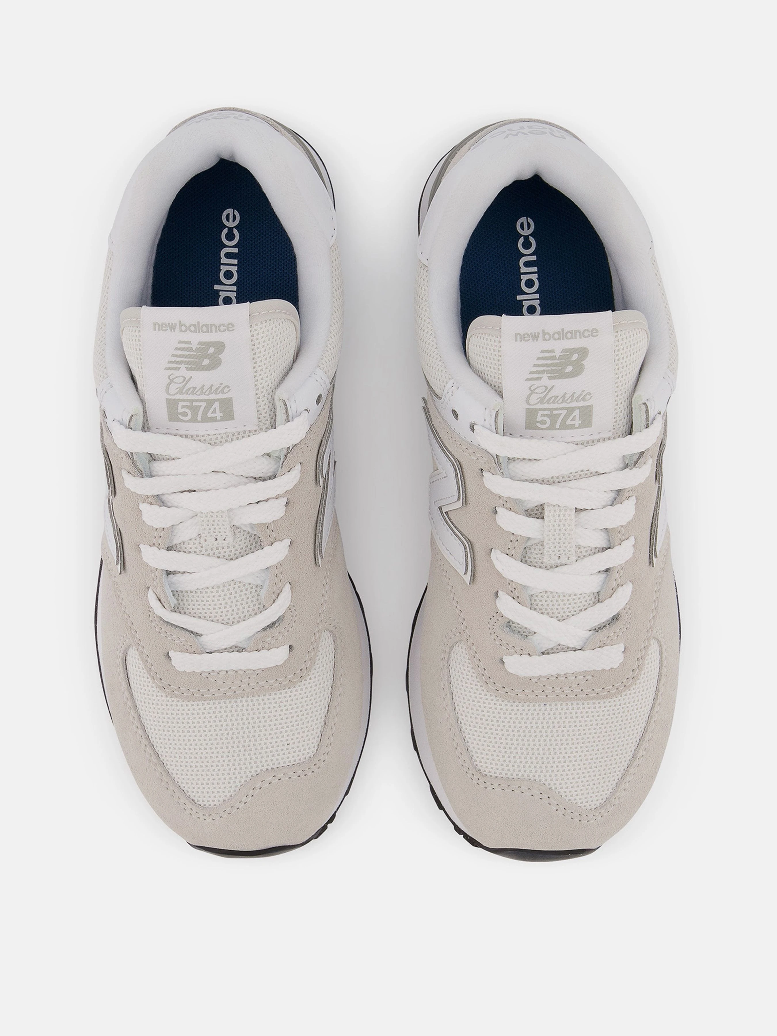 Замшеві Жіночі Кросівки повсякденні New Balance 574 Core фото 2