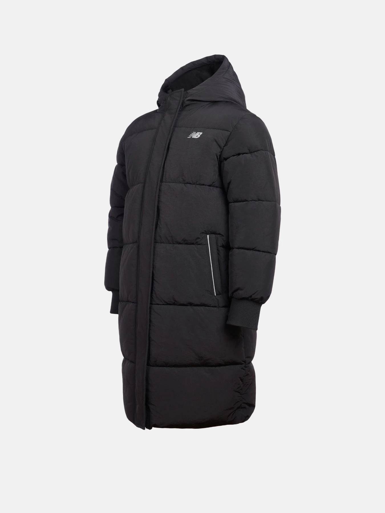 Куртки и дубленки New Balance Longline Puffa модель LAKG0024BK Куртки и дубленки New Balance Longline Puffa модель LAKG0024BK Фото